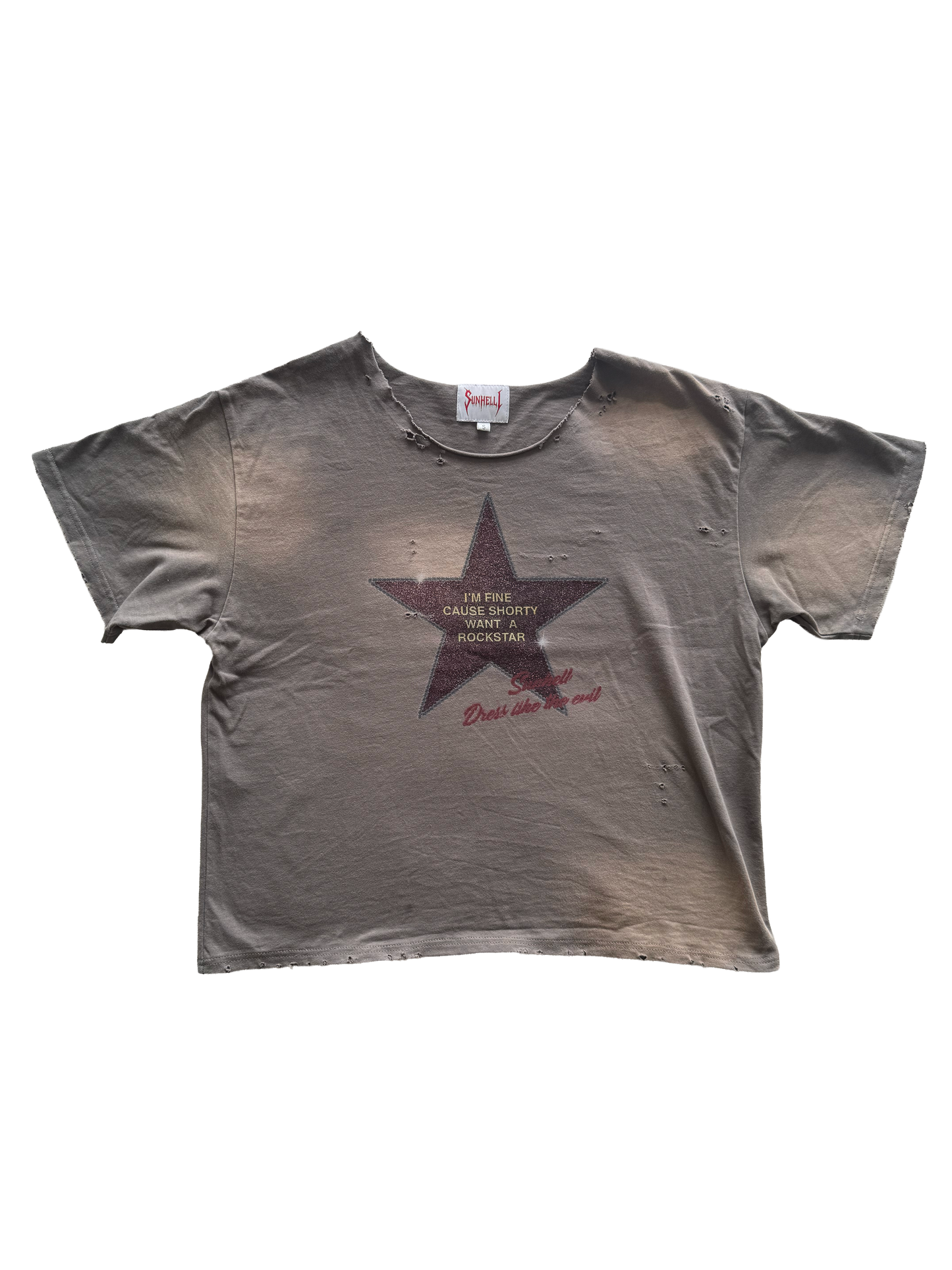 T-shirt Rockstar Shorty